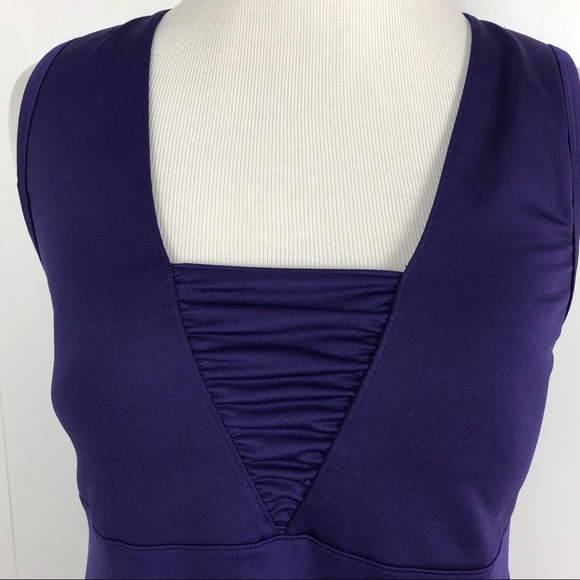 Athleta Tops - ATHLETA Tunic Tank Bra Support 36C Ruched